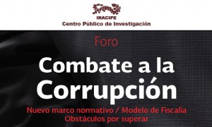 Foro "Combate a la corrupci&oacute;n"