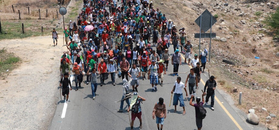 Los migrantes: tiene raz&oacute;n Ebrard