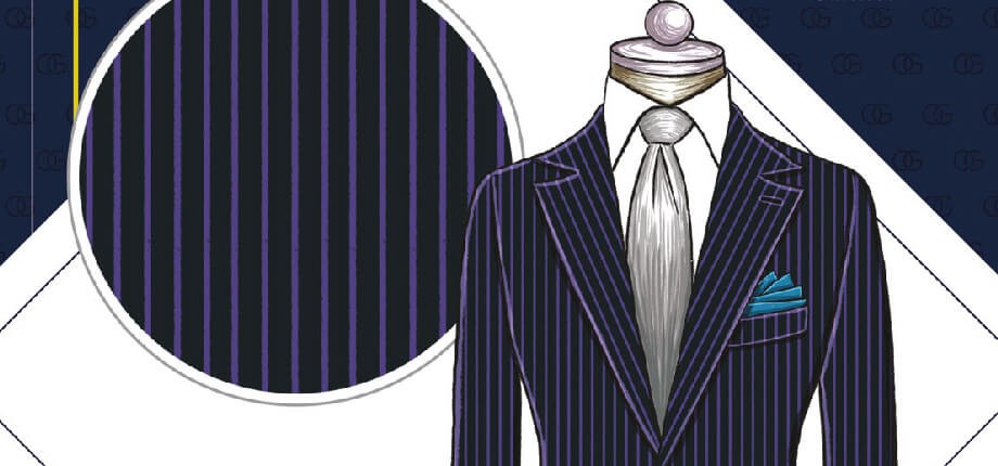 Estampados de traje para caballero