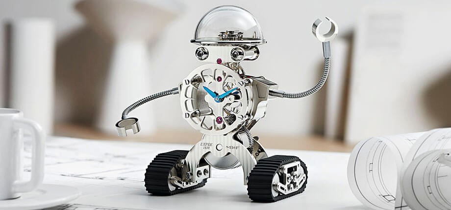 Los fascinantes relojes concepto