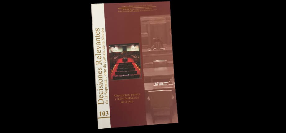 Antecedentes penales e individualizaci&oacute;n de la pena 