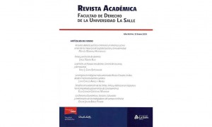 Revista Acad&eacute;mica. Facultad de Derecho de la Universidad La Salle