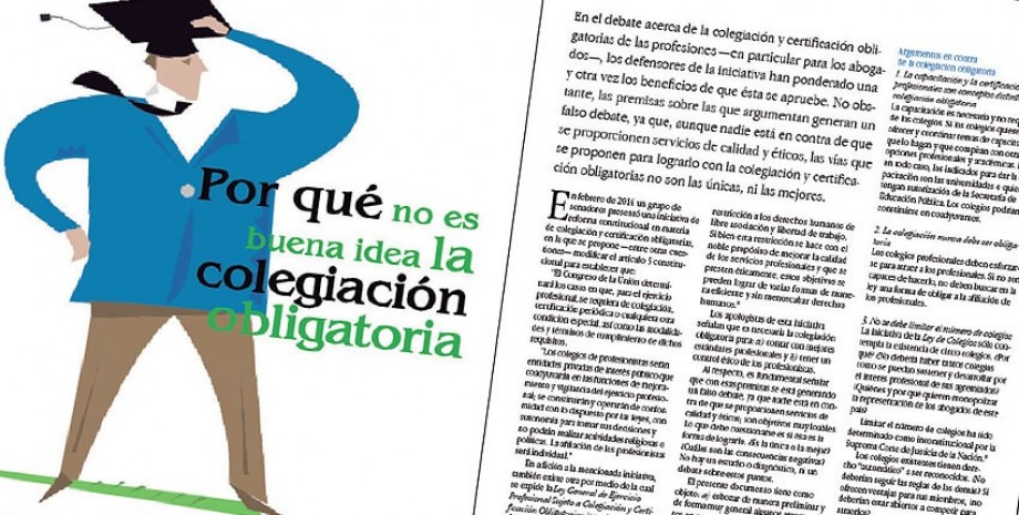 Por qu&eacute; se equivocan quienes apuestan contra la colegiaci&oacute;n obligatoria