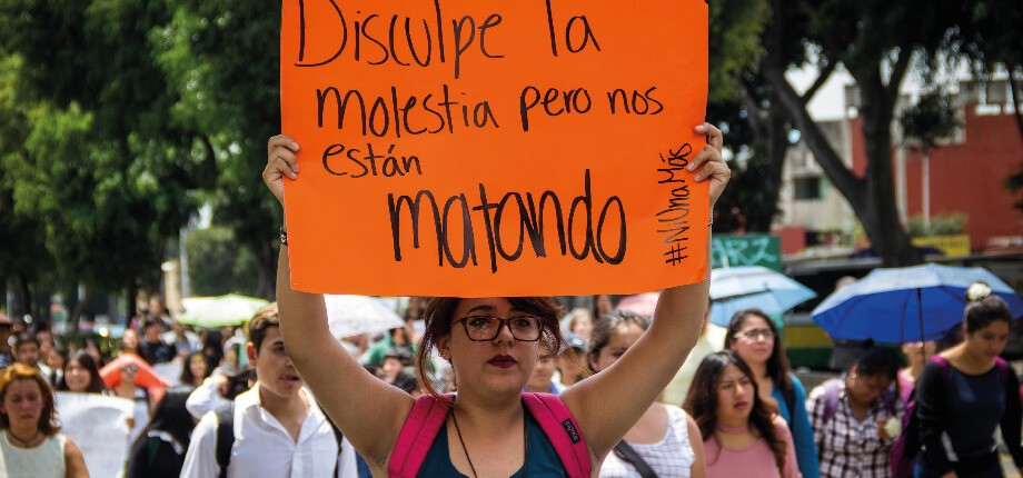 El feminicidio en M&eacute;xico